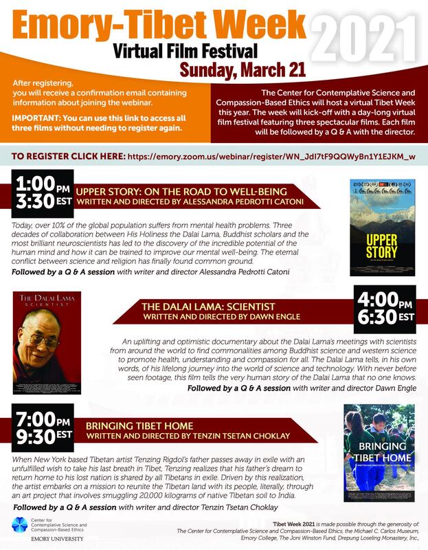 Tibetan Film Atlanta Mindfulness