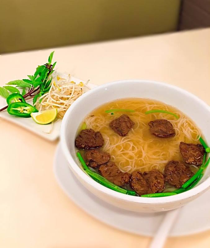 vegetarian pho at VeGreen Asian restaurant in Duluth