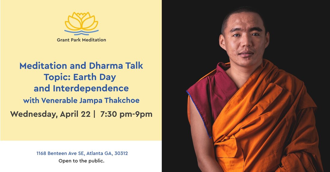 Buddhist monk Grant Park Meditation Atlanta