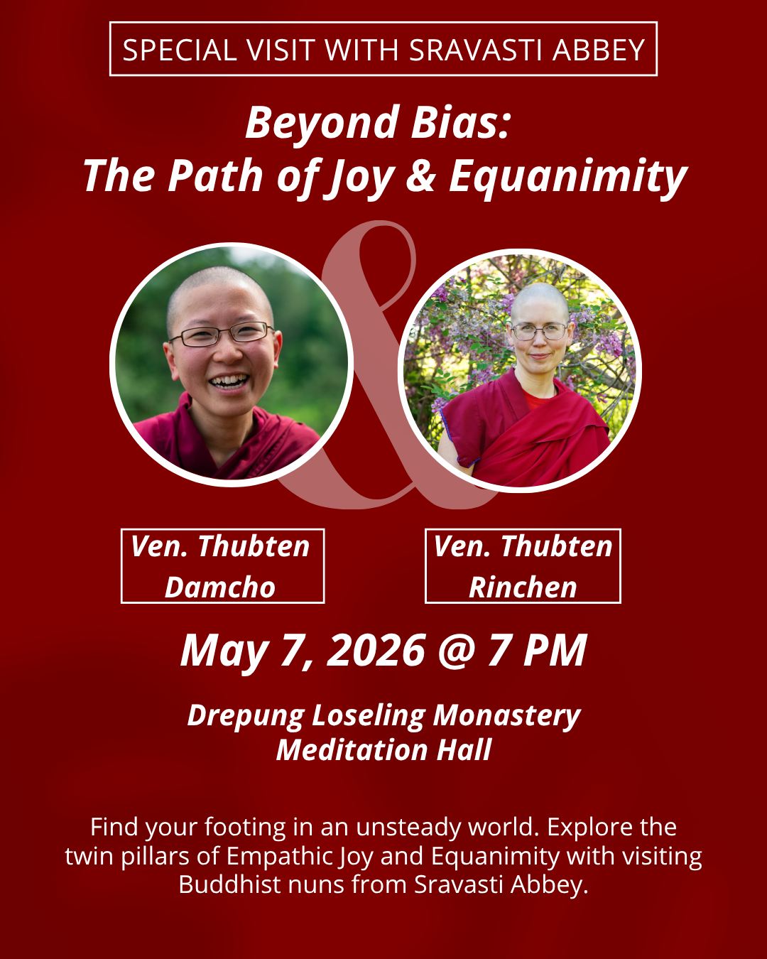 Sravasti Abbey Buddhist monastics visit Georgia for Peace Talk