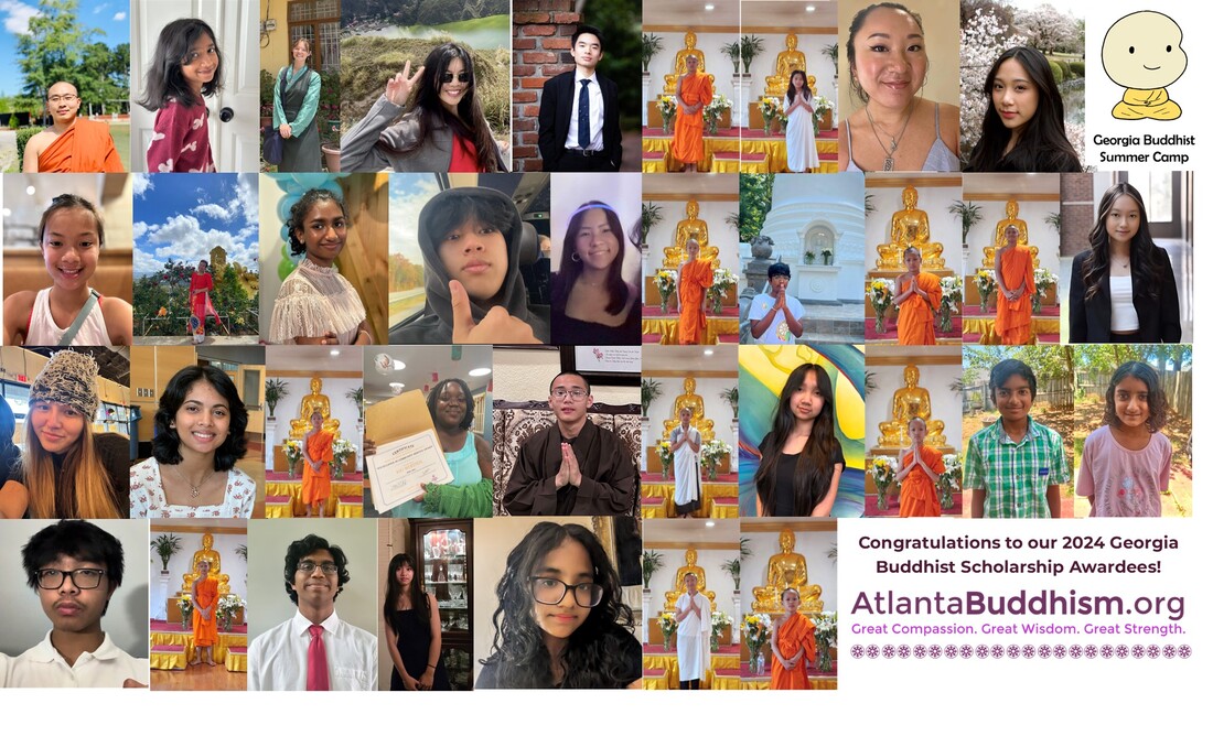 Georgia Buddhist Scholarships Youth Students Award